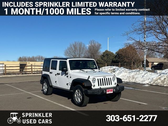 2016 Jeep Wrangler Unlimited Sport