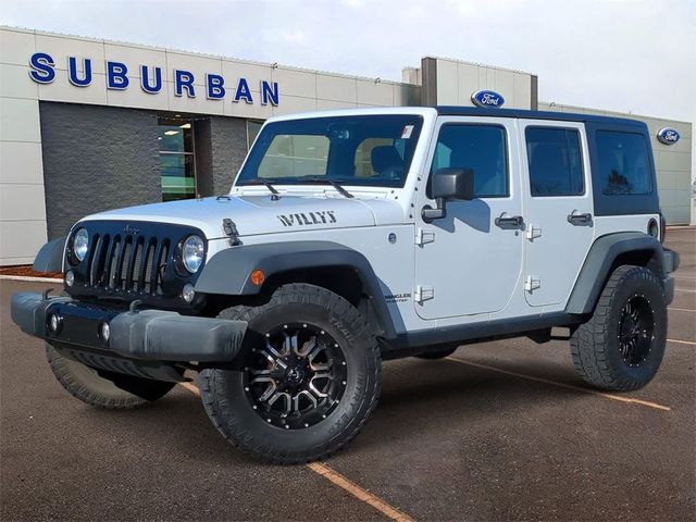 2016 Jeep Wrangler Unlimited Willys Wheeler