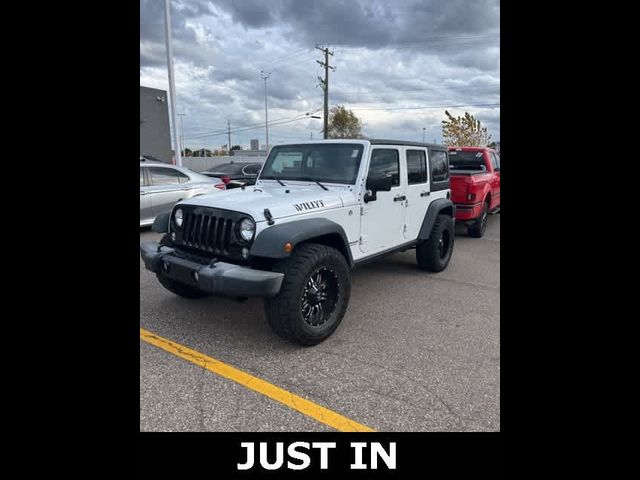 2016 Jeep Wrangler Unlimited Willys Wheeler