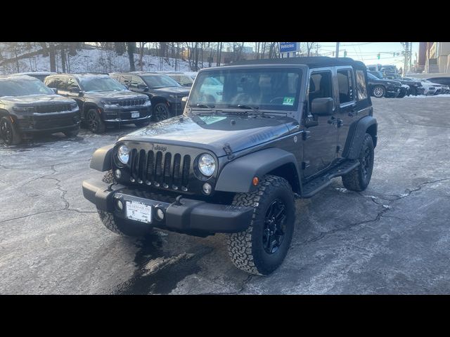 2016 Jeep Wrangler Unlimited Willys Wheeler