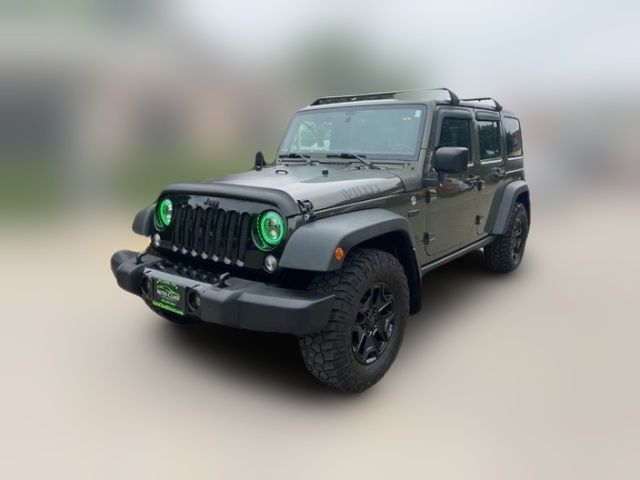 2016 Jeep Wrangler Unlimited Willys Wheeler