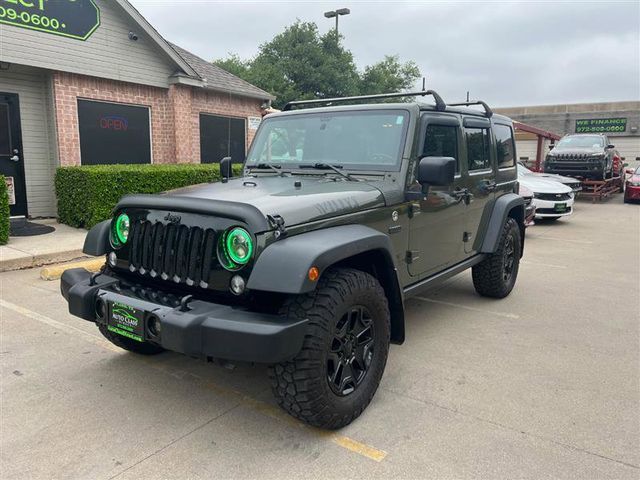 2016 Jeep Wrangler Unlimited Willys Wheeler