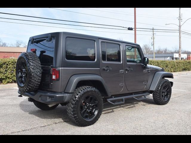 2016 Jeep Wrangler Unlimited Willys Wheeler