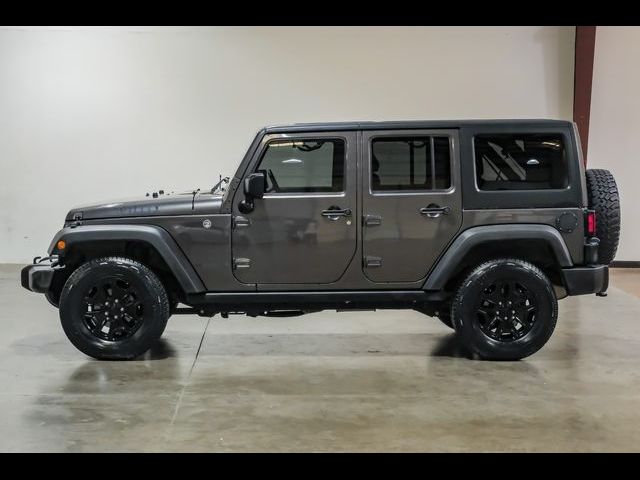 2016 Jeep Wrangler Unlimited Willys Wheeler