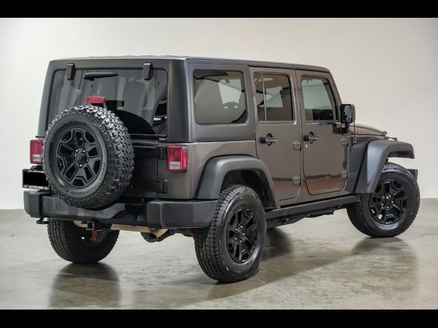 2016 Jeep Wrangler Unlimited Willys Wheeler