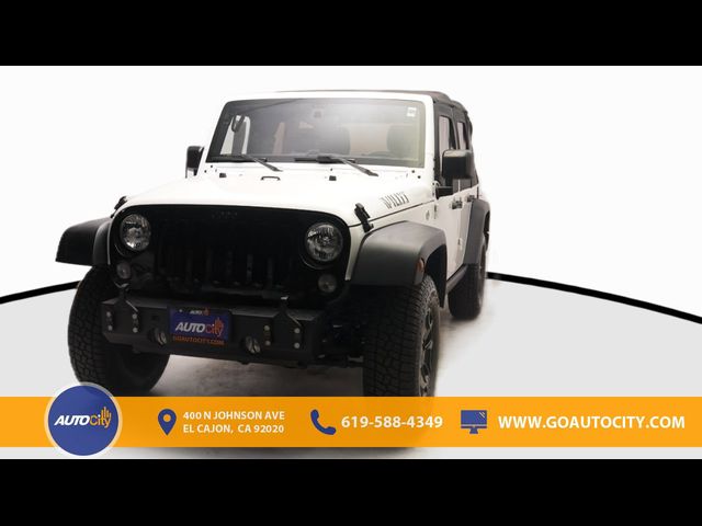 2016 Jeep Wrangler Unlimited Willys Wheeler