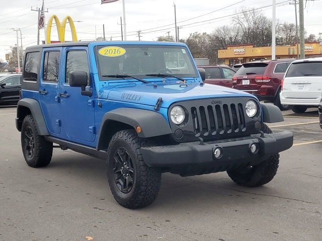 2016 Jeep Wrangler Unlimited Willys Wheeler