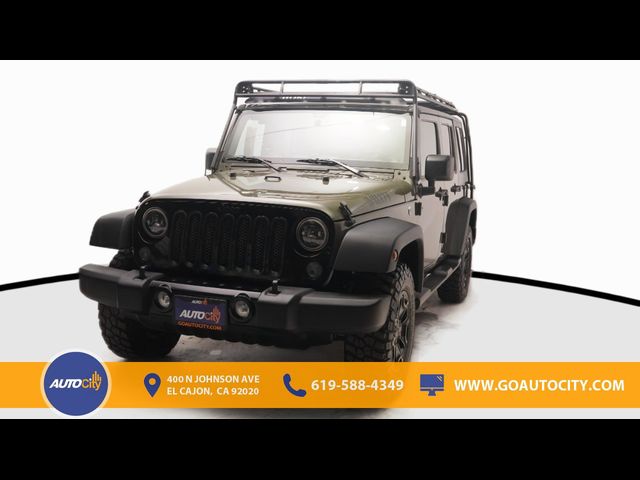 2016 Jeep Wrangler Unlimited Willys Wheeler