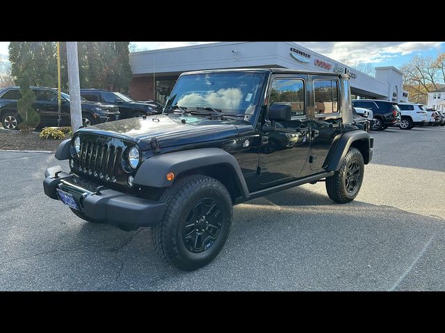 2016 Jeep Wrangler Unlimited Willys Wheeler