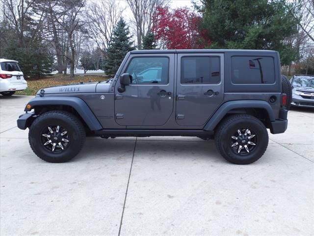 2016 Jeep Wrangler Unlimited Willys Wheeler