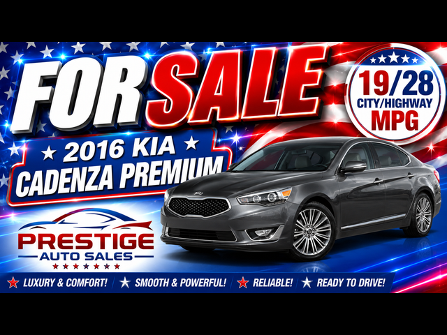 2016 Kia Cadenza Premium