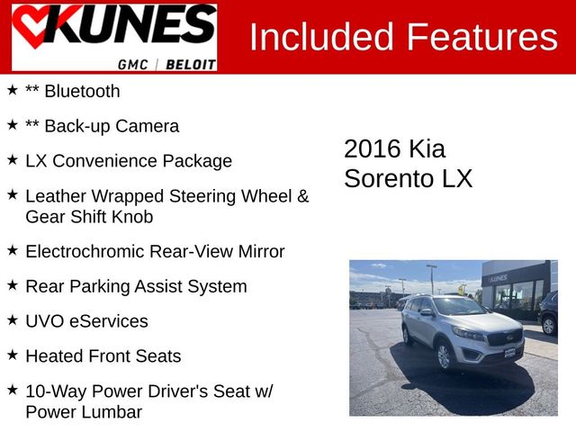 2016 Kia Sorento LX