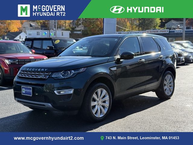 2016 Land Rover Discovery Sport HSE LUX