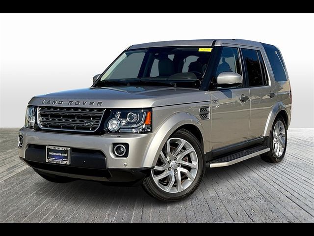 2016 Land Rover LR4 HSE Silver Edition