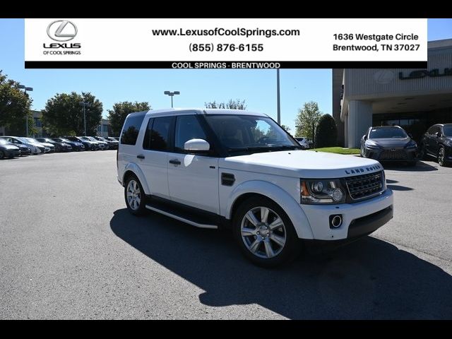 2016 Land Rover LR4 HSE