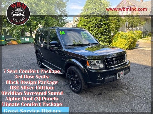 2016 Land Rover LR4 HSE Silver Edition