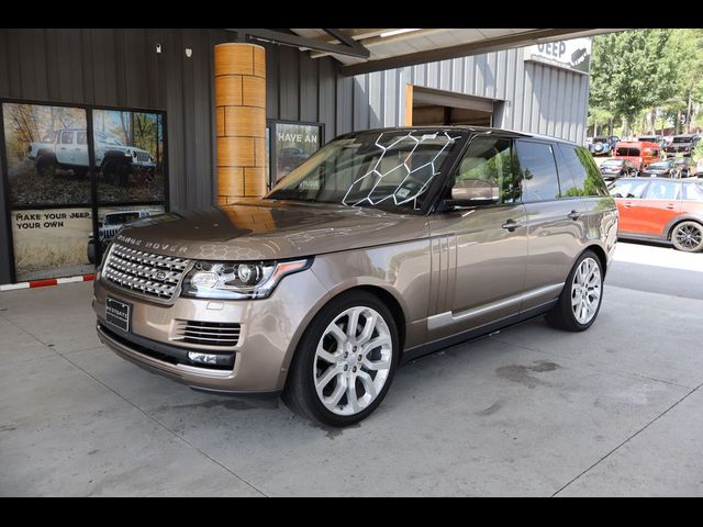 2016 Land Rover Range Rover HSE