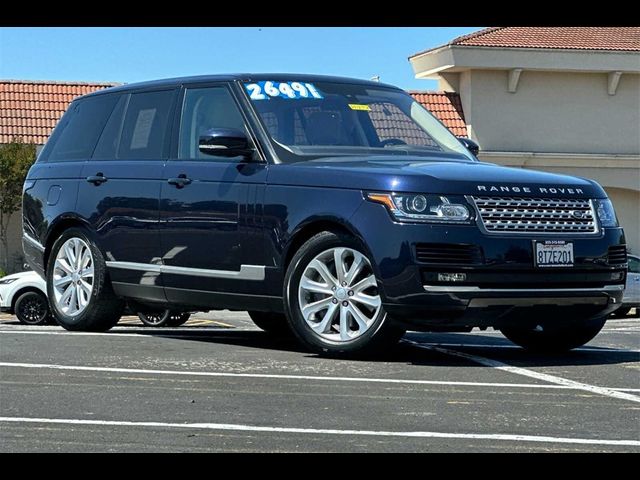 2016 Land Rover Range Rover HSE