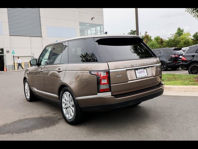 2016 Land Rover Range Rover HSE