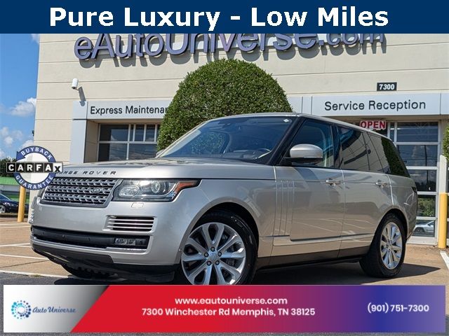 2016 Land Rover Range Rover HSE