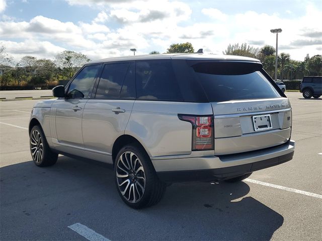 2016 Land Rover Range Rover HSE