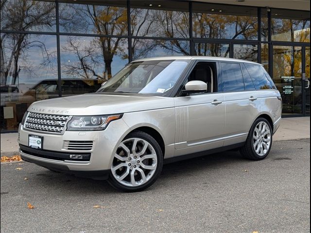 2016 Land Rover Range Rover HSE