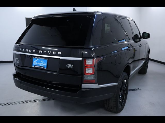 2016 Land Rover Range Rover HSE