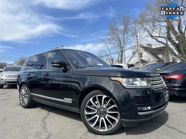 2016 Land Rover Range Rover Supercharged