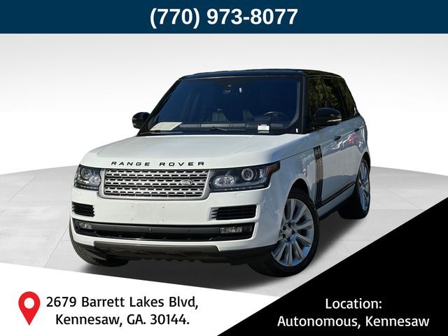 2016 Land Rover Range Rover Supercharged