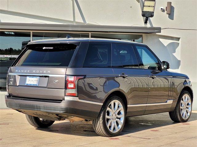 2016 Land Rover Range Rover Supercharged