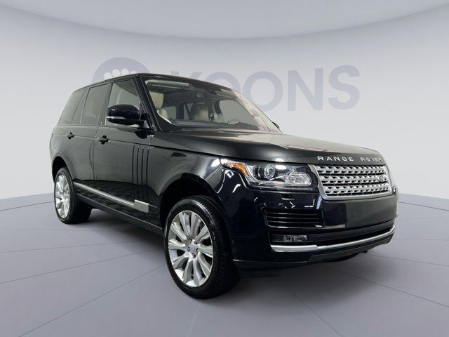 2016 Land Rover Range Rover Supercharged
