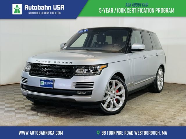 2016 Land Rover Range Rover Supercharged