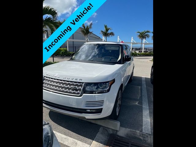 2016 Land Rover Range Rover Supercharged