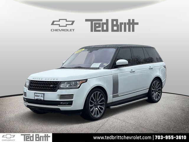 2016 Land Rover Range Rover Autobiography