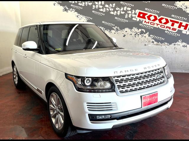 2016 Land Rover Range Rover HSE