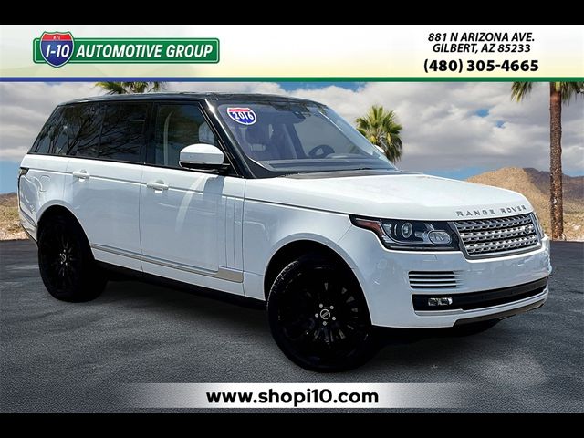 2016 Land Rover Range Rover HSE