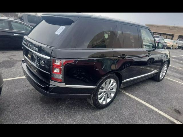 2016 Land Rover Range Rover HSE