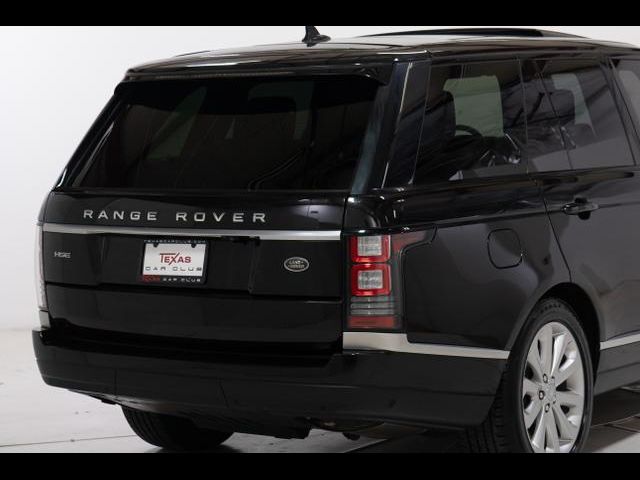 2016 Land Rover Range Rover HSE