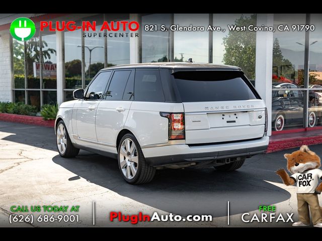 2016 Land Rover Range Rover Supercharged