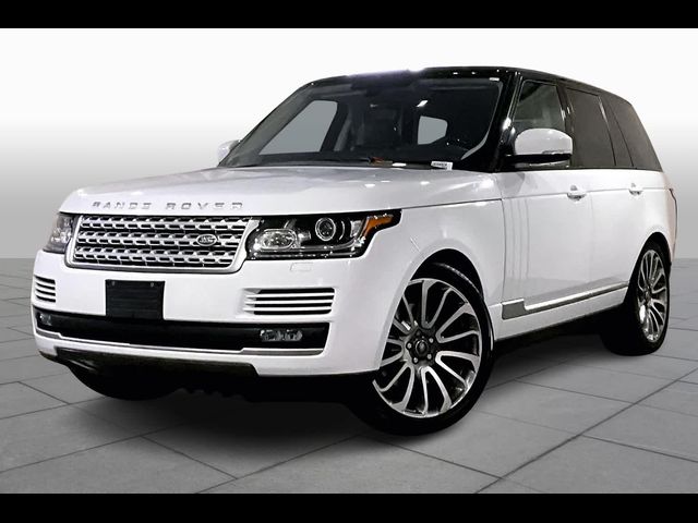 2016 Land Rover Range Rover Supercharged