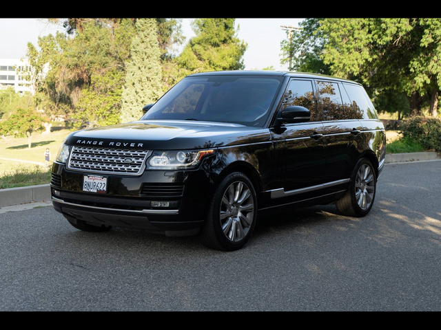 2016 Land Rover Range Rover Supercharged