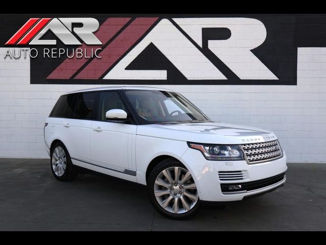 2016 Land Rover Range Rover Supercharged