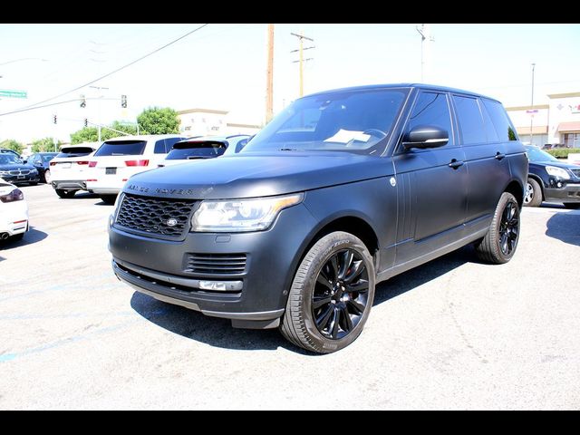 2016 Land Rover Range Rover Supercharged