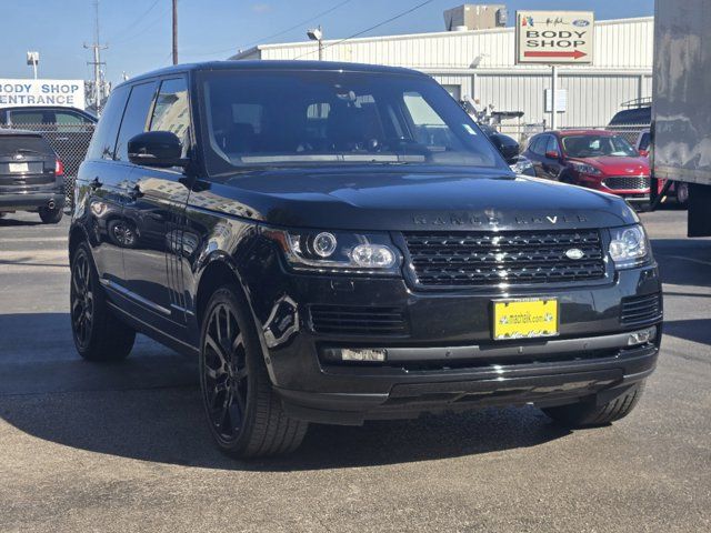 2016 Land Rover Range Rover Supercharged