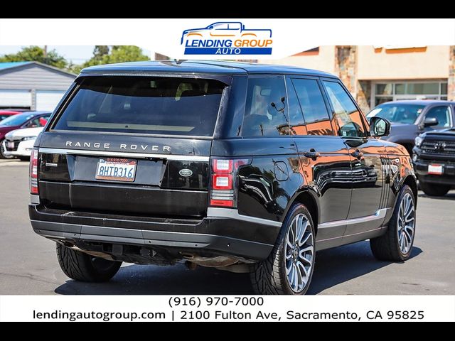 2016 Land Rover Range Rover Supercharged