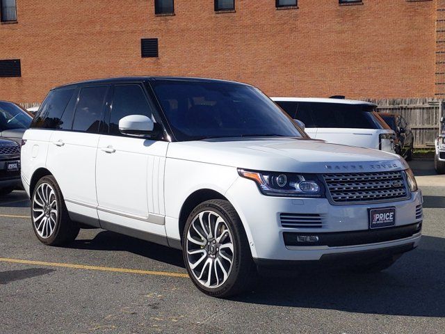 2016 Land Rover Range Rover Supercharged