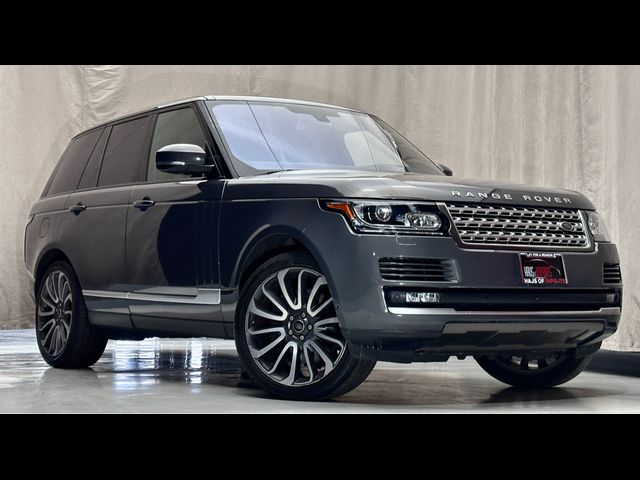 2016 Land Rover Range Rover Supercharged