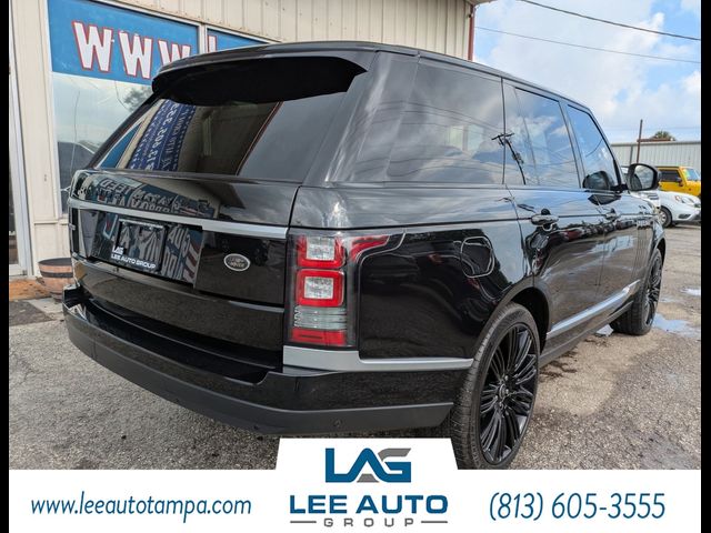 2016 Land Rover Range Rover Supercharged