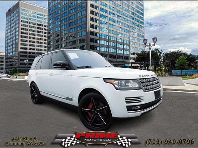 2016 Land Rover Range Rover Supercharged