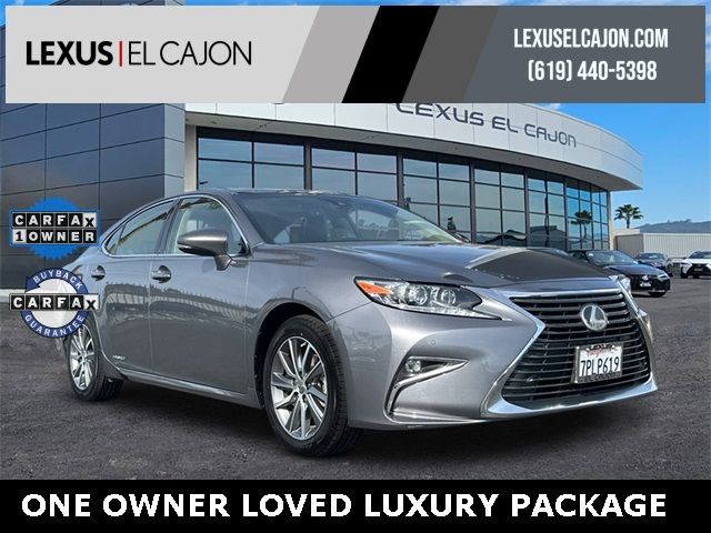 2016 Lexus ES Hybrid 300h